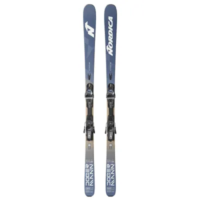 Narty Nordica Dobermann Multipista DC + wiązania TPX13 FDT Blue White 2026