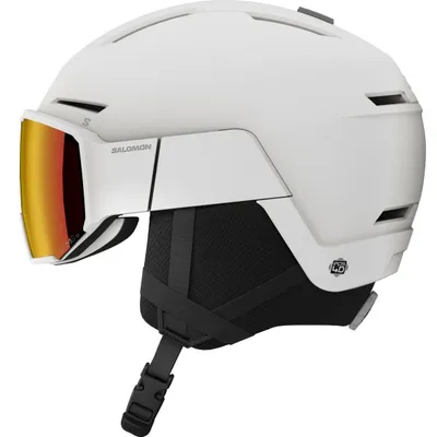 Kask z przyłbicą szybą Salomon Osmo Sigma White 2026