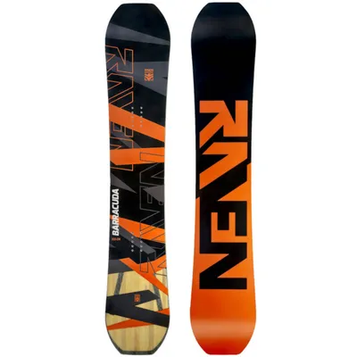 Deska Raven Barracuda Carbon Orange
