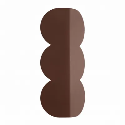 Kinkiet BISCUIT brązowy
