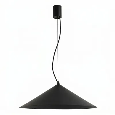 Lampa wisząca FINT czarna LED 3000K