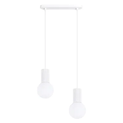 Lampa wisząca HALO 2L biała