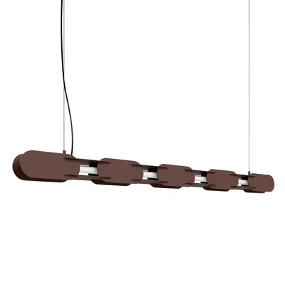 Lampa wisząca CHAIN 158 brązowa LED 3000K