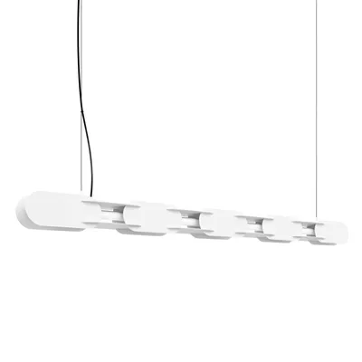 Lampa wisząca CHAIN 158 biała LED 3000K