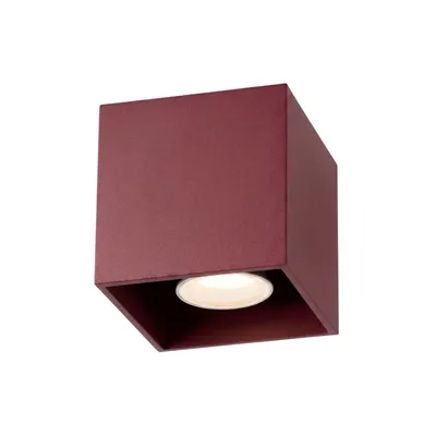 Plafon QUAD 1 burgund
