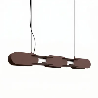 Lampa wisząca CHAIN 91 brązowa LED 3000K