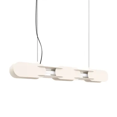 Lampa wisząca CHAIN 91 beżowa LED 3000K