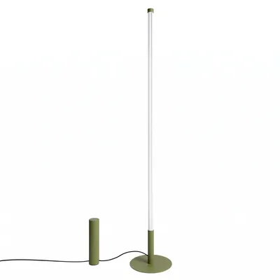 Lampa podłogowa TRANG zielona oliwka 3000K