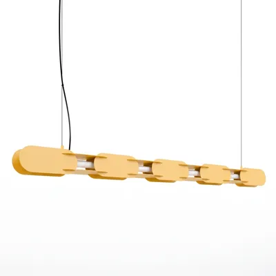 Lampa wisząca CHAIN 158 żółta LED 3000K