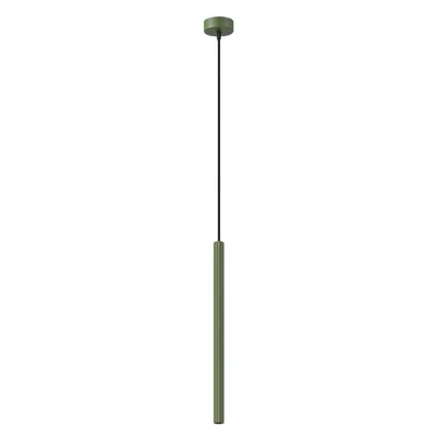 Lampa wisząca ARCHE 1 zielona oliwka