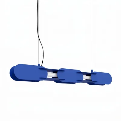 Lampa wisząca CHAIN 91 ultramaryna LED 3000K