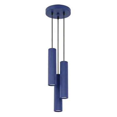 Lampa wisząca KARBON 3P ultramaryna