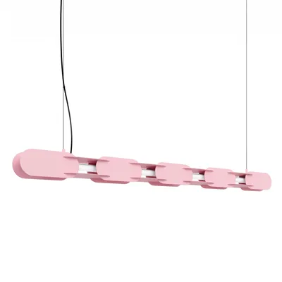 Lampa wisząca CHAIN 158 różowa LED 3000K