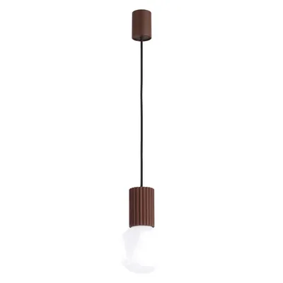 Lampa wisząca HALO 1 brązowa