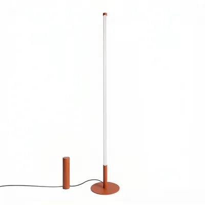Lampa podłogowa TRANG ochra czerwona 3000K
