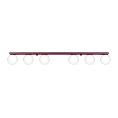 Plafon YOLI 6 burgund