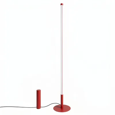 Lampa podłogowa TRANG czerwona 4000K