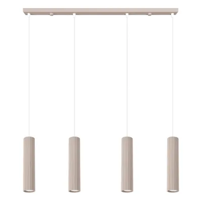 Lampa wisząca KARBON 4L taupe