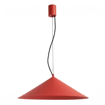 Lampa wisząca FINT czerwona LED 3000K
