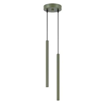 Lampa wisząca ARCHE 2P zielona oliwka