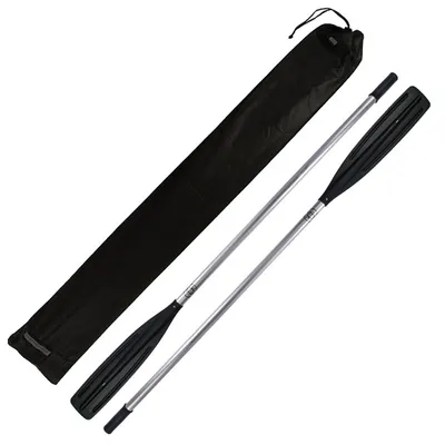 Aluminiowe Wiosło pontonowe do pontonu łodzi John Paddle z pokrowcem (komplet - 2 sztuki)