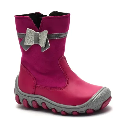 Ocieplane botki dla dzieci Kornecki 06372 Fuxia
