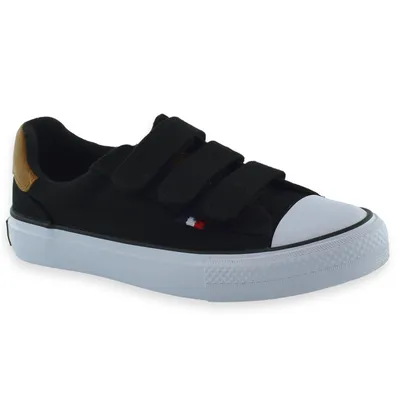 Trampki dla dzieci American Club LH 80/81/23 Czarne