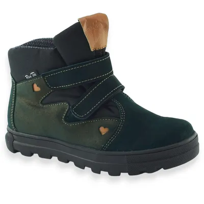Dziewczęce buty jesienne z membraną Renbut Ren-Tex 33-4411 Zieolony