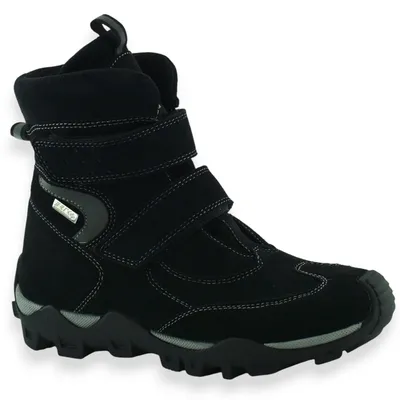 Zimowe dziecięce buty z membraną BRTKtex Bartek 17292018 Czarne