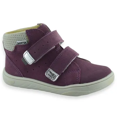 Buty za kostkę dla dziewczynki Bartek 11043505 Fioletowe