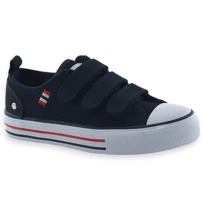 Wygodne trampki dziecięce American Club LH 118/120 Granatowe