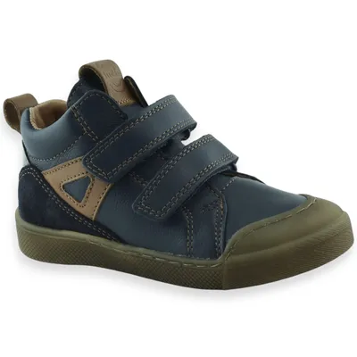 Dziecięce buty przejściowe ze skóry naturalnej Froddo G2110134-2 Rosario Granatowy