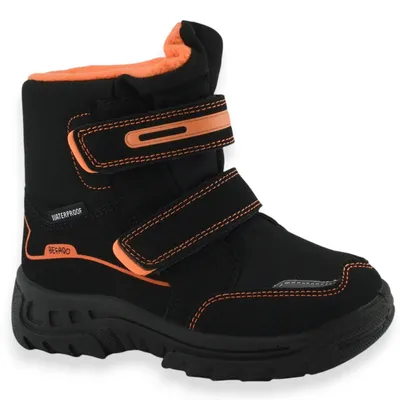 Dziecięce buty zimowe śniegowce z membraną Befado 615X/Y006 High Czarne