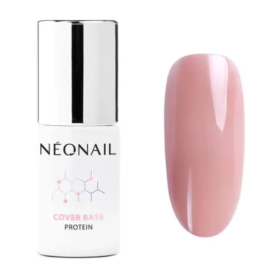 Neonail Cover Base Protein baza pod lakier hybrydowy 12387 Natural Nude 7,2 ml