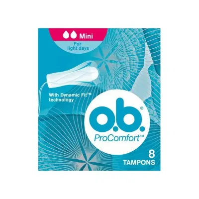 O.B. Pro Comfort tampony mini 8 sztuk