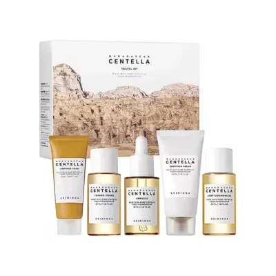 SKIN1004 Madagascar Centella Travel Kit zestaw pozdróżny kosmetyków do pielęgnacji twarzy