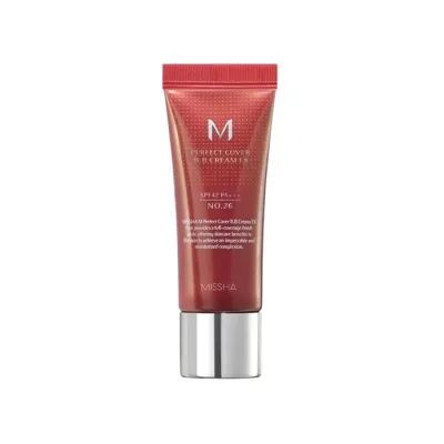 Missha Perfect Cover krem BB SPF42 No 26 Natural Caramel 20 ml