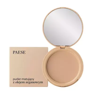 Paese matujący puder z olejem arganowym 3 8 g