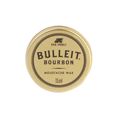 Pan Drwal x Bulleit Bourbon wosk do wąsów 15 ml