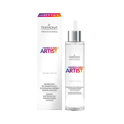 Farmona Professional Hands & Nails Artist Ekspresowy żel zmiękczający do usuwania skórek 50 ml
