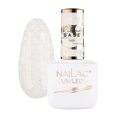 NaiLac Rubber Base baza kauczukowa Rich 7 ml