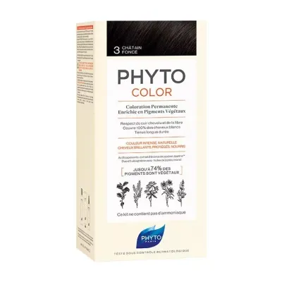 Phyto Phytocolor farba do włosów 3 Dark Brown