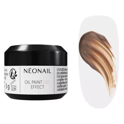 Neonail Oil Paint Gel Effect matowy żel do zdobień 3D 11510 Timeless Texture 5 g