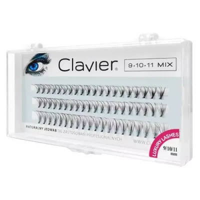 Clavier Classic Mix kępki sztucznych rzęs 9 10 11 mm