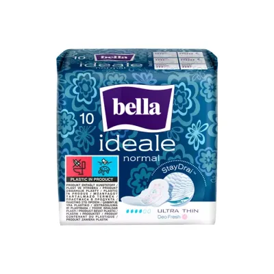 Bella Ideale Staydrai Normal podpaski higieniczne ze skrzydełkami 10 sztuk