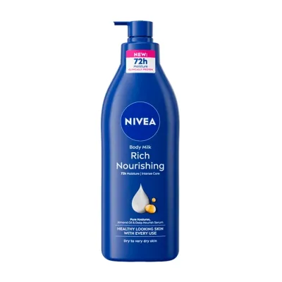 NIVEA Odżywcze mleczko do ciała z pompką do skóry bardzo suchej 400 ml