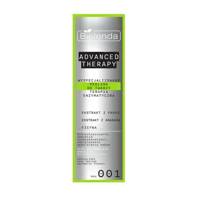 Bielenda Advanced Therapy wyspecjalizowany peeling do twarzy Terapia Enzymatyczna 001 30 ml