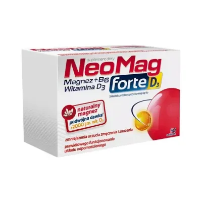 Aflofarm Neomag Forte D3 suplement diety 50 tabletek