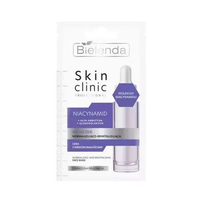 Bielenda Skin Clinic Professional normalizująco-rewitalizująca maseczka do twarzy 8 g