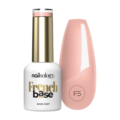 Clavier Nailsology French Base kolorowa baza hybrydowa F05 Biscuit 10 ml